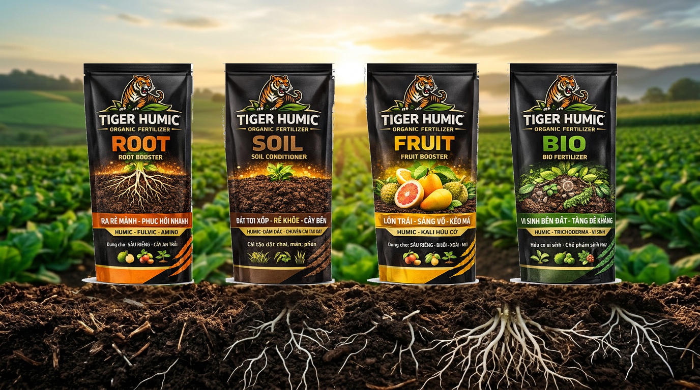 Thương hiệu Tiger Humic