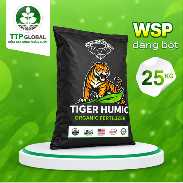 Bao 25KG Diamond Grow WSP – góc nghiêng trái