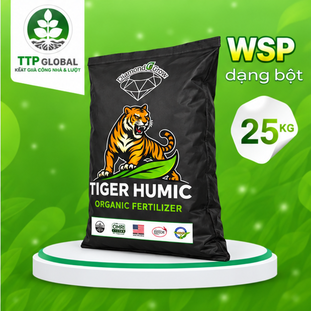 Bao 25KG Diamond Grow WSP – mặt sau nghiêng phải