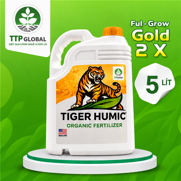 Can 5L Ful-Grow Gold 2X – góc nghiêng trái