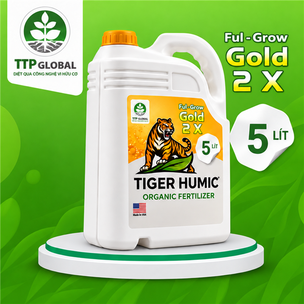 Can 5L Ful-Grow Gold 2X – mặt sau nghiêng phải